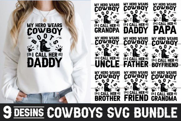 Cowboys Svg Designs Bundle Review