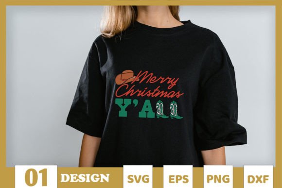 Merry Christmas Y all Western Boots